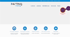 Desktop Screenshot of inesting-training.com